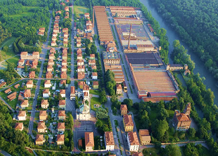 Il paese di Crespi oggi